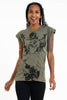 Sure Design Women's Space Man T-Shirt Green