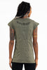 Sure Design Women's Space Man T-Shirt Green
