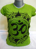 Sure Design Women's Infinitee Ohm T-Shirt Lime