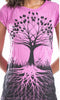 Sure Design Women's Tree of Life T-Shirt Pink
