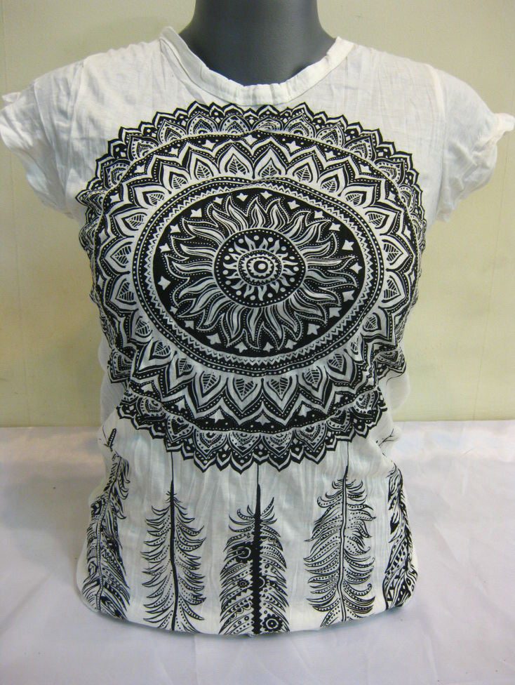 Sure Design Women's Dreamcatcher T-Shirt White