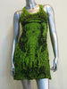 Sure Design Women's Wild Elephant Tank Dress Lime