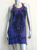 Sure Design Women's Three Hands Tank Dress Purple