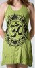 Sure Design Women's Infinitee Ohm Tank Dress Lime