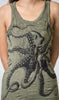 Sure Design Women's Octopus Tank Top Green