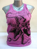 Sure Design Women's Octopus Tank Top Pink