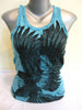 Sure Design Women's Eagle Tank Top Turquoise