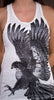 Sure Design Women's Eagle Tank Top White