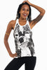 Sure Design Women's Happy Dog Tank Top White