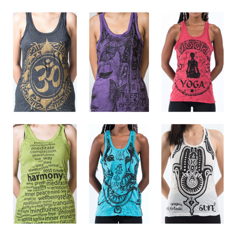 Assorted set of 5 Sure Design Women's Tank Top