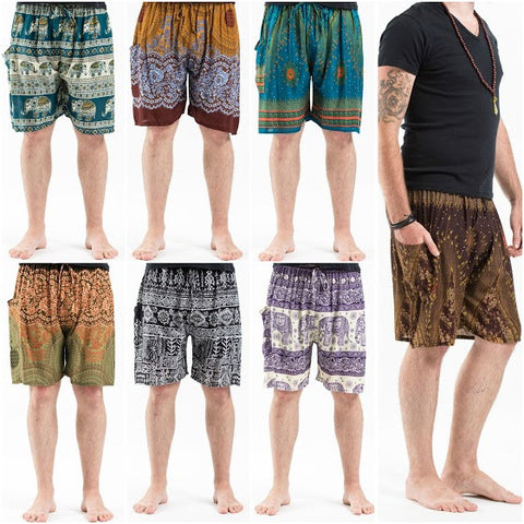 Assorted Set of 5 Thai Drawstring Shorts BEST SELLER