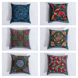Wholesale Assorted set of 10 Hill Tribe Embroidered Pillow Covers - $60.00