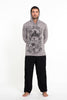Sure Design Unisex Octopus Oracle Hoodie Gray