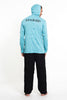Sure Design Unisex Octopus Chakras Hoodie Turquoise