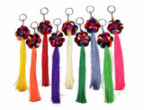 Wholesale Assorted 10 Piece Set Hand Made Hmong Tassle Key Chain - $20.00