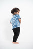 Unisex Kids Indigo Tie Dye Bullseyes T-Shirt