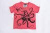 Sure Design Kids Octopus T-Shirt Red