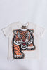 Sure Design Kids Baby Tiger T-Shirt White