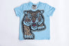 Sure Design Kids Baby Tiger T-Shirt Light Blue