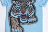 Sure Design Kids Baby Tiger T-Shirt Light Blue